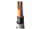 Tegangan rendah XLPE Isolasi PVC Sheath Steel Wire Armored Kabel Listrik 3 Phase Copper Cable 600 / 1000V pemasok