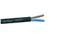 Fleksibel Cores Rubber Berselubung Kabel H05RN-F Light Model, Hitam pemasok
