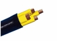 0,6 / 1kV Empat Cores CU / PVC / PVC Yellow PVC Insulated Kabel untuk Transmisi Daya pemasok