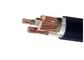 4 Cores FR Kabel Tembaga Konduktor Mika Tape XLPE Insulated Fire Proof Cable 0.6 / 1kV pemasok