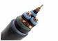Kabel Baja Tegangan Menengah Kabel Listrik Lapis Baja 3 Fase CU / XLPE / STA / Kabel Daya PVC pemasok