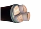 4 Cores 0.6 / kV XLPE Konduktor Tembaga Kabel Listrik Untuk Tanaman Industri pemasok