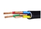 0,6 / 1KV lapis baja 5 inti PVC berisolasi kabel PVC kabel listrik tembaga daya pemasok
