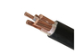 0,6 / 1kV Cu XLPE berisolasi PVC berselubung kabel listrik dengan jaket hitam pemasok