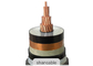 12/20kV (24)kV Single Core 1C500SQMM CU / XLPE / CWS / PE Kabel Daya pemasok