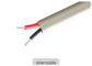 Ringan Kabel Listrik Kawat Biasa PVC Berselubung Kabel Untuk Kontrol Saklar pemasok