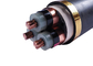 6.35 / 11kV 3 Core N2XSY PVC Xlpe Kabel Listrik Konduktor melingkar pemasok