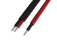 Black Red 2 Cores Tinned Copper Core XLPO Jacket PV Wire Untuk Sistem Tenaga Surya pemasok