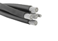 Kabel Bundel Udara Listrik 0.6KV / 1KV Abc, Kabel Drop Layanan Quadruplex pemasok
