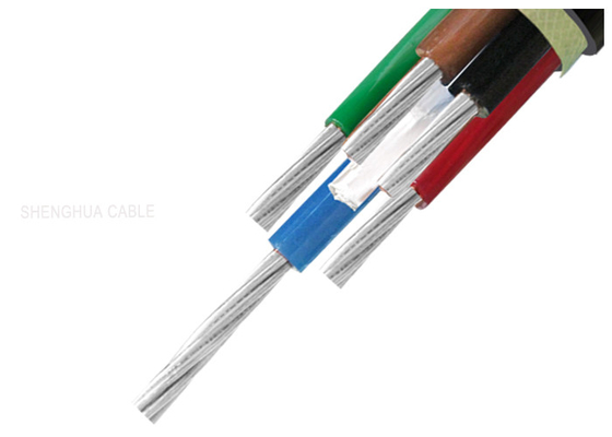 Cina Lima Inti PVC Insulated &amp; berselubung 0,6 / 1kV unarmoured Aluminium Konduktor Kabel pemasok
