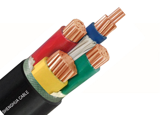 Cina Api Tahan Low Smoke Nol Halogen kabel Disesuaikan 4 Cores 0.6KV / 1KV pemasok