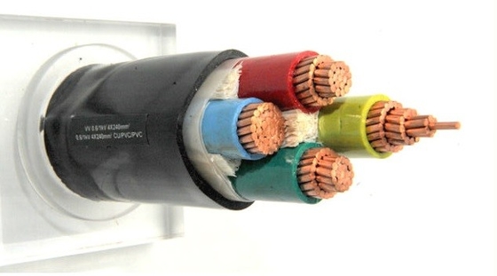Cina 185 Sq mm Sertifikasi Multicore berselubung PVC Kabel Daya IEC KEMA pemasok