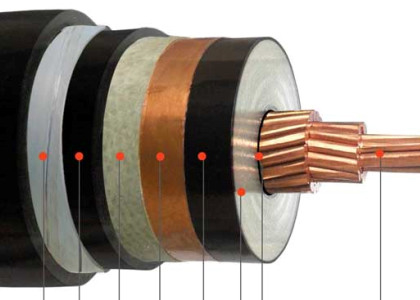 Cina Tembaga CU XLPE Insulated MV Armored Cable Stainless Steel Tape Armor Satu Phase High Tension Power Cable pemasok