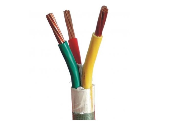 Cina 3 Cores PVC Insulation Cable Conductor Kabel Daya Tegangan Rendah Dengan ISO 9001 pemasok