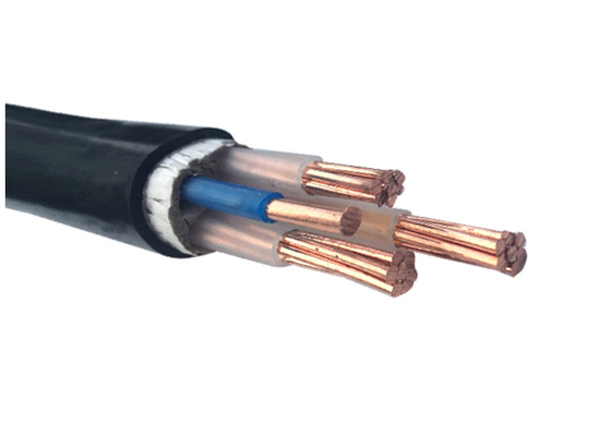 Cina N2XH IEC60332-3 XLPE Daya Asap Rendah Nol Halogen Gratis Kabel 4x10MM2 pemasok
