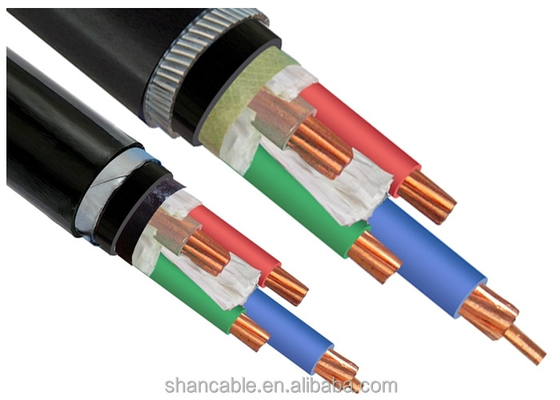 Cina Low Smoke Zero Halogen Cu/XLPE Insulation LSOH Sheath Power Cable untuk aplikasi industri dan komersial pemasok