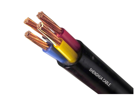 Cina Shanghai Shenghua Kabel Listrik 1kV Aluminium Konduktor PVC Terisolasi & Dilapisi Dua Inti Kabel Listrik Tanpa Pelindung pemasok