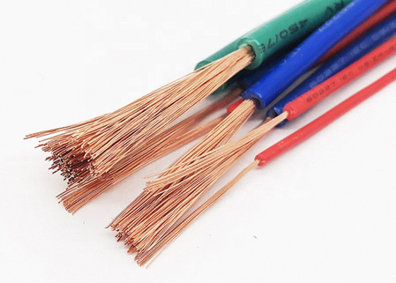 Cina Kabel Listrik Shanghai Shenghua 1.5sq mm 2.5sq mm Kabel Listrik Inti Tunggal Untuk Pemasangan Tetap H05V-K H07V-K pemasok