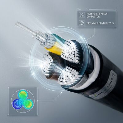 Cina NYY 4x25mm2 PVC Insulated Cable 90C High Temperature Underground 0.6/1kV IEC60502 Power Wire pemasok