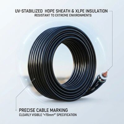Cina Aerial Bundled 0.6/1kV 3x70+54.6+16mm2 XLPE Insulated Overhead Line Cable pemasok