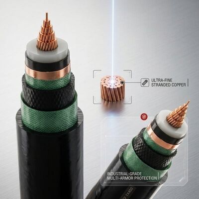 Cina Flexible Class 5 Fine Stranded 4x35mm2 Copper XLPE Insulated RV-K Power Cable pemasok
