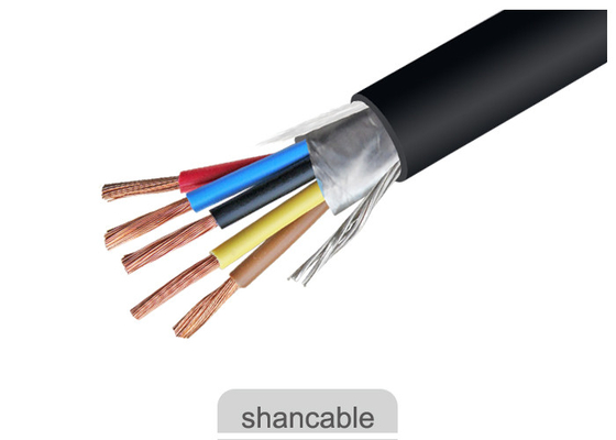 Cina Fleksibel Terdampar Tembaga H05VV-F Kabel Kabel Listrik 300 / 500V Nilai Tegangan pemasok