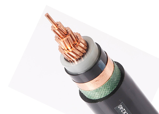 3 Core XLPE Terisolasi MV Power Kabel Stranded Tembaga Konduktor Untuk Laying Sh Shenghua pemasok