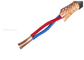 100% Copper Conductor Twin Flat Kabel Listrik 2000V / 5 menit Tegangan Uji pemasok