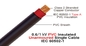 Disesuaikan 1KV 70mm2 Kabel Listrik PVC, PVC Jacket Cable Black Sheath Color pemasok