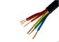 Profesional 4 Sq MM Fleksibel Kabel Listrik Kawat, 3 inti kabel RVV-450 / 750V pemasok