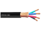 EMC Perisai kaleng Copper Braid Fleksibel Kabel Power Untuk Frekuensi Controlled Mobil pemasok
