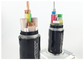 CU / AL Konduktor STA lapis baja kabel XLPE / PVC Insulation PVC Selubung Underground Tegangan Kabel Rendah pemasok