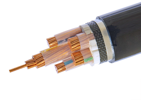 Shenghua Group Fire Resistant 4 Core LV 600/1000V Armored Electrical Cable XLPE/PVC Steel Wire Armored Cable pemasok
