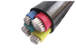 Tiga Dan Setengah Inti PVC Insulated Kabel Unarmour Cable1000V Aluminium Conductor pemasok