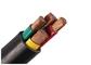 Konduktor Tembaga Tegangan Rendah 4 Kabel Daya Inti 0.6 / 1kV Kabel Listrik Terisolasi PVC pemasok