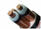 3 Core Xlpe Insulated Pvc Berselubung Kabel Dengan Layar Tape Tembaga Kabel Daya Tegangan Menengah pemasok