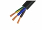 PVC Insulated / Berselubung Kabel Listrik Kawat Konduktor Tembaga Fleksibel 3 Cores Wire Cable pemasok