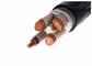 0,6 / 1KV Empat Cores LSOH Fire Resistant Cable 240 SQ MM IEC Tembaga XLPE Asap Rendah Nol Kawat Halogen pemasok