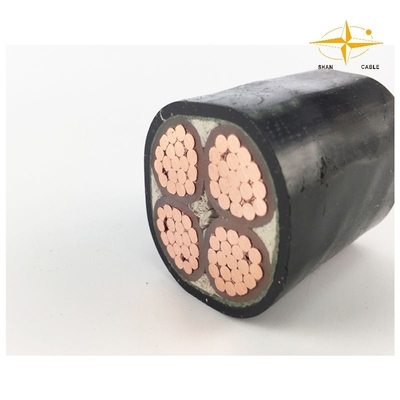 1.5-400mm2 Kabel listrik terisolasi XLPE hitam untuk sistem listrik dalam ruangan pemasok