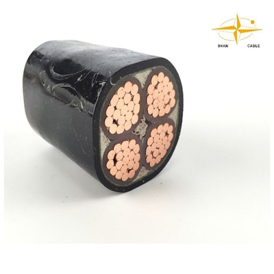 1.5-400mm2 Kabel listrik terisolasi XLPE hitam untuk sistem listrik dalam ruangan pemasok