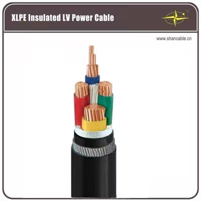 0.6kv Five Core XLPE Insulated Power Cable for Industrial Power Applications pemasok