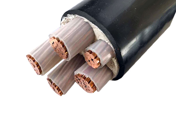 300V Rating Voltage Multi Core Sheathed Steel Wire 1.5mm2 hingga 400mm2 Ukuran Kabel Untuk Aplikasi Tugas Berat pemasok