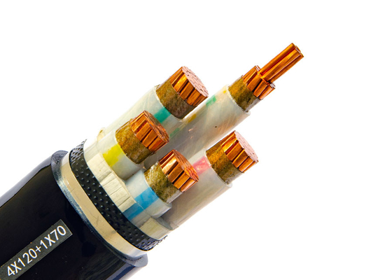 Kabel Listrik Daya Shenghua Tegangan Rendah Multi Inti Tembaga Xlpe Kabel Listrik IEC 60228 Kelas 2 pemasok