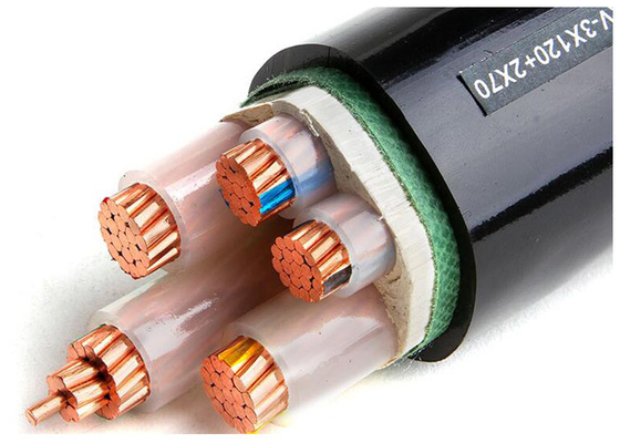 Kabel Listrik Daya Shenghua Tegangan Rendah Multi Inti Tembaga Xlpe Kabel Listrik IEC 60228 Kelas 2 pemasok