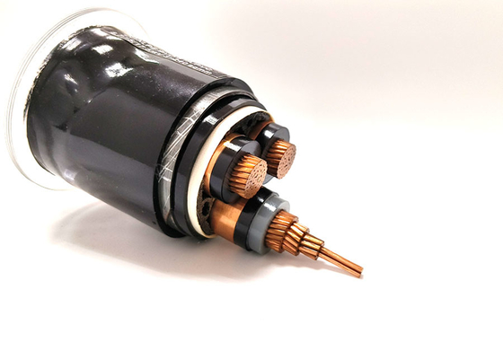 Shenghua Kabel Listrik SWA Kabel Lapis baja 4 Inti 1KV Anti penuaan Perlindungan Lingkungan pemasok