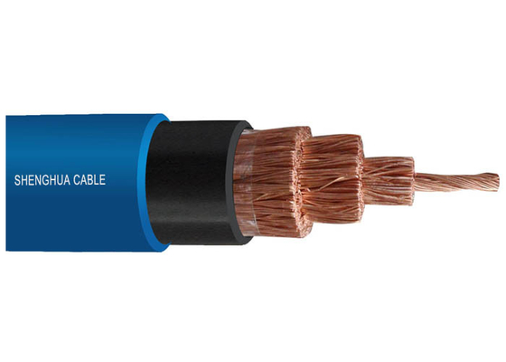 Kabel Daya Shenghua Satu Inti 1kV Konduktor Tembaga Kabel Listrik Berisolasi PVC Berselubung pemasok