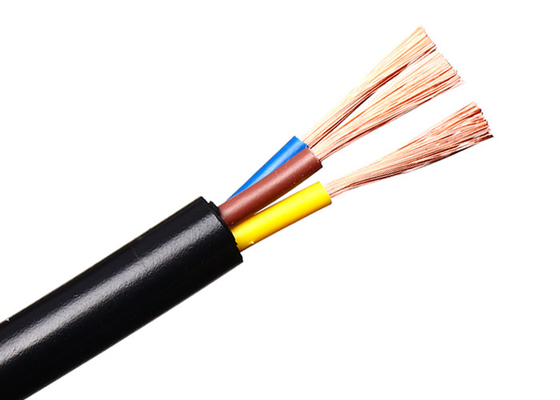Kabel Fleksibel 3 Inti 2.5mm Shanghai Shenghua dengan Isolasi PVC dan Jaket Kabel Konduktor Tembaga Multi-inti pemasok