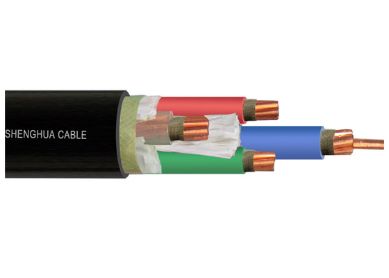 Kabel Listrik Tahan Panas 4 Inti FRC Shanghai Shenghua 1.5mm - 800mm 90℃ Suhu pemasok