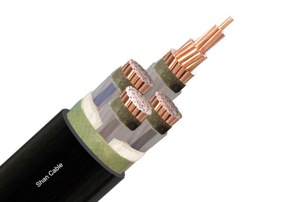 NYY 4x25mm2 Oxygen-Free Copper PVC Insulated Power Cable for Underground Use 0.6/1kV pemasok