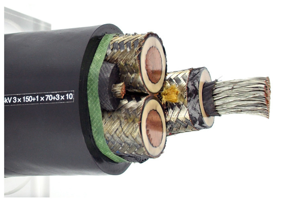 Kabel Selubung Karet MCDP Shanghai Shenghua, Kabel Halogen Nol Asap Rendah 0.38 / 0.66 KV pemasok